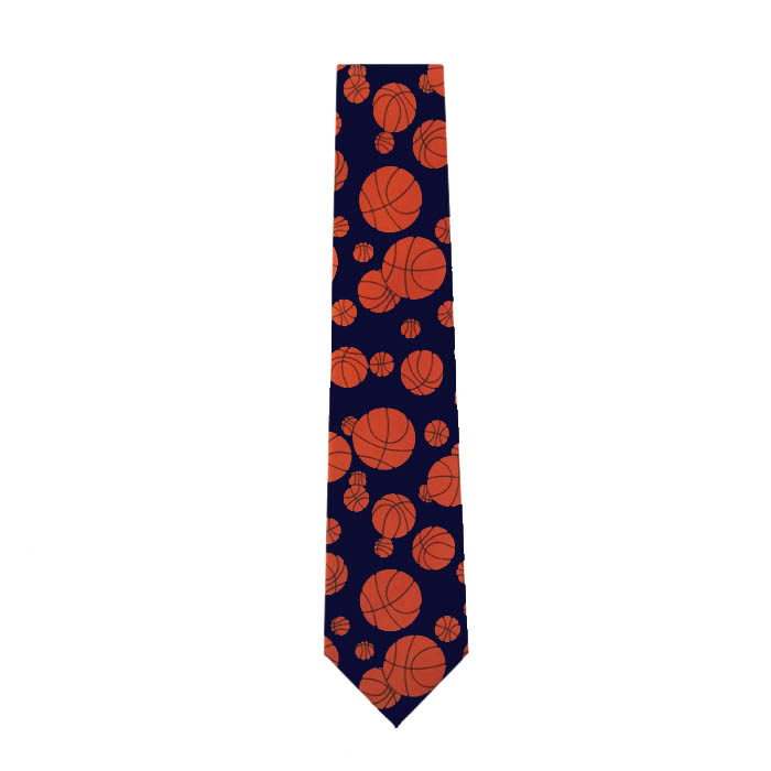 57 X 3.25 Inch Basketball Tie-DDD