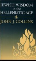 Cover of Jewish Wisdom in the Hellenistic Age