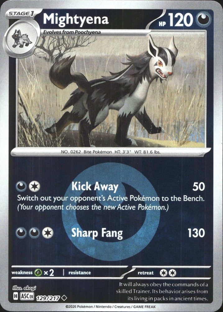 Mightyena - ME02.5 129/217
