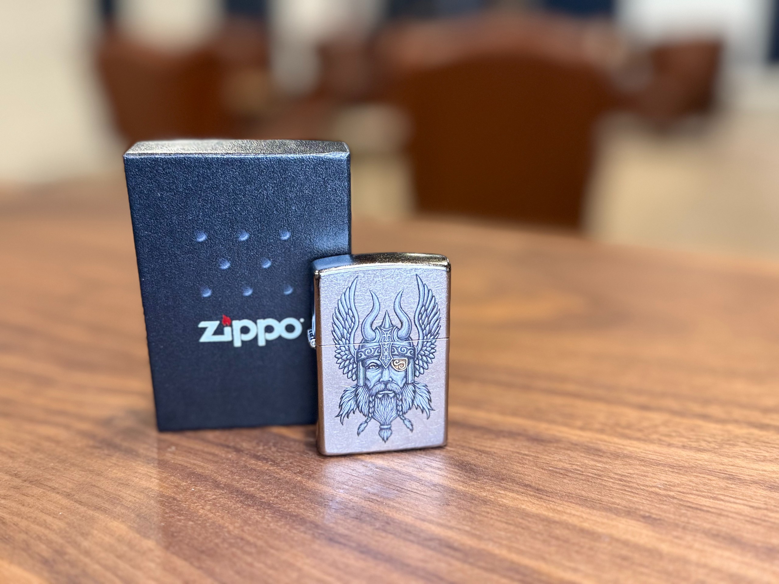 Zippo - 207 Viking Warrior Design