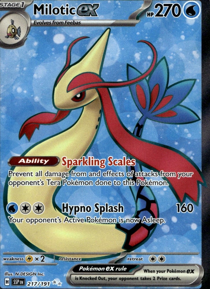 Milotic ex - SV08 217/191