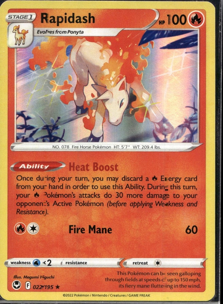 Rapidash - SWSH12 22/195