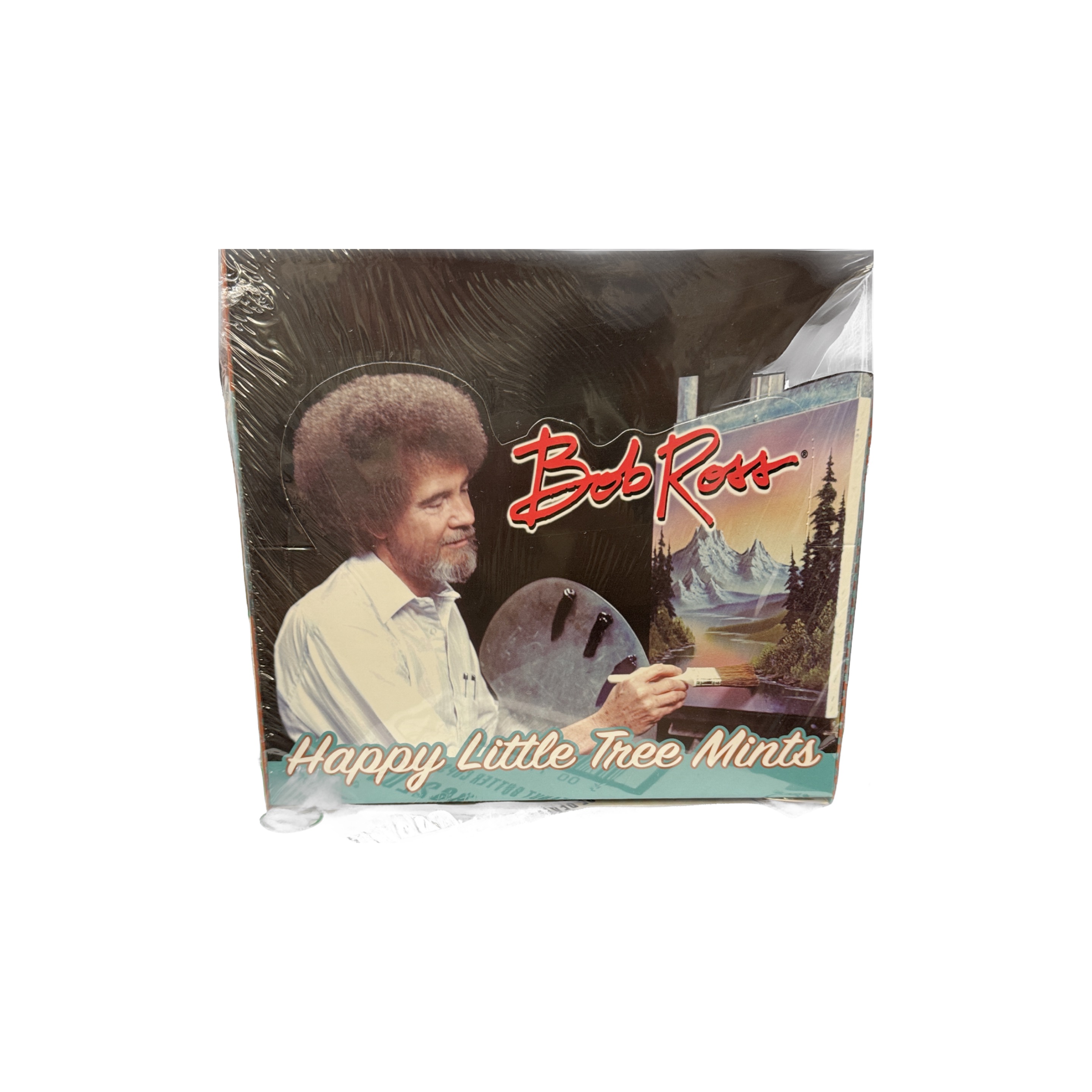 Bob Ross Happy Little Tree Tins 18 case