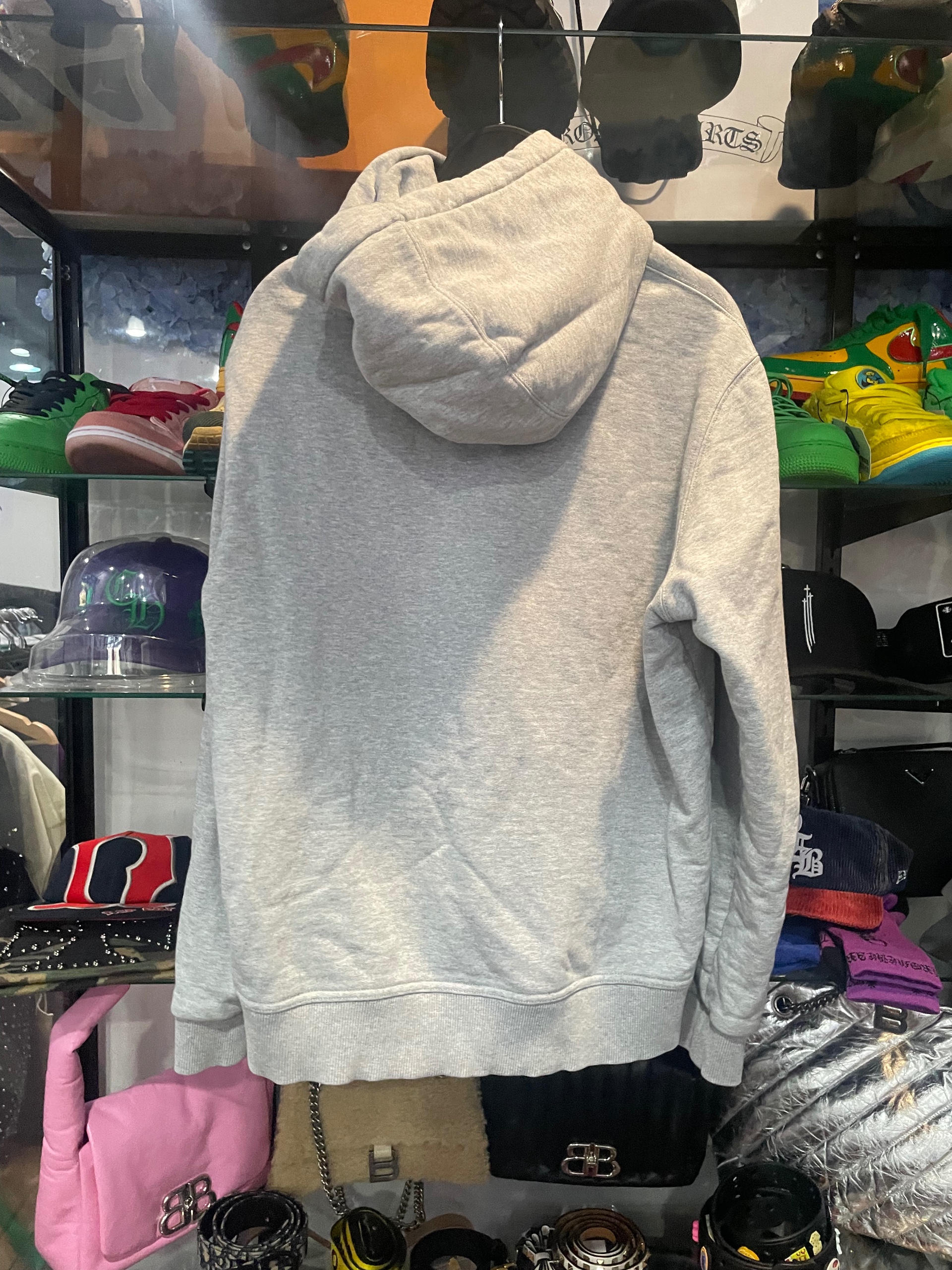 Burberry grey hoodie size MD (used), size M, used condition — photo 2 of 2