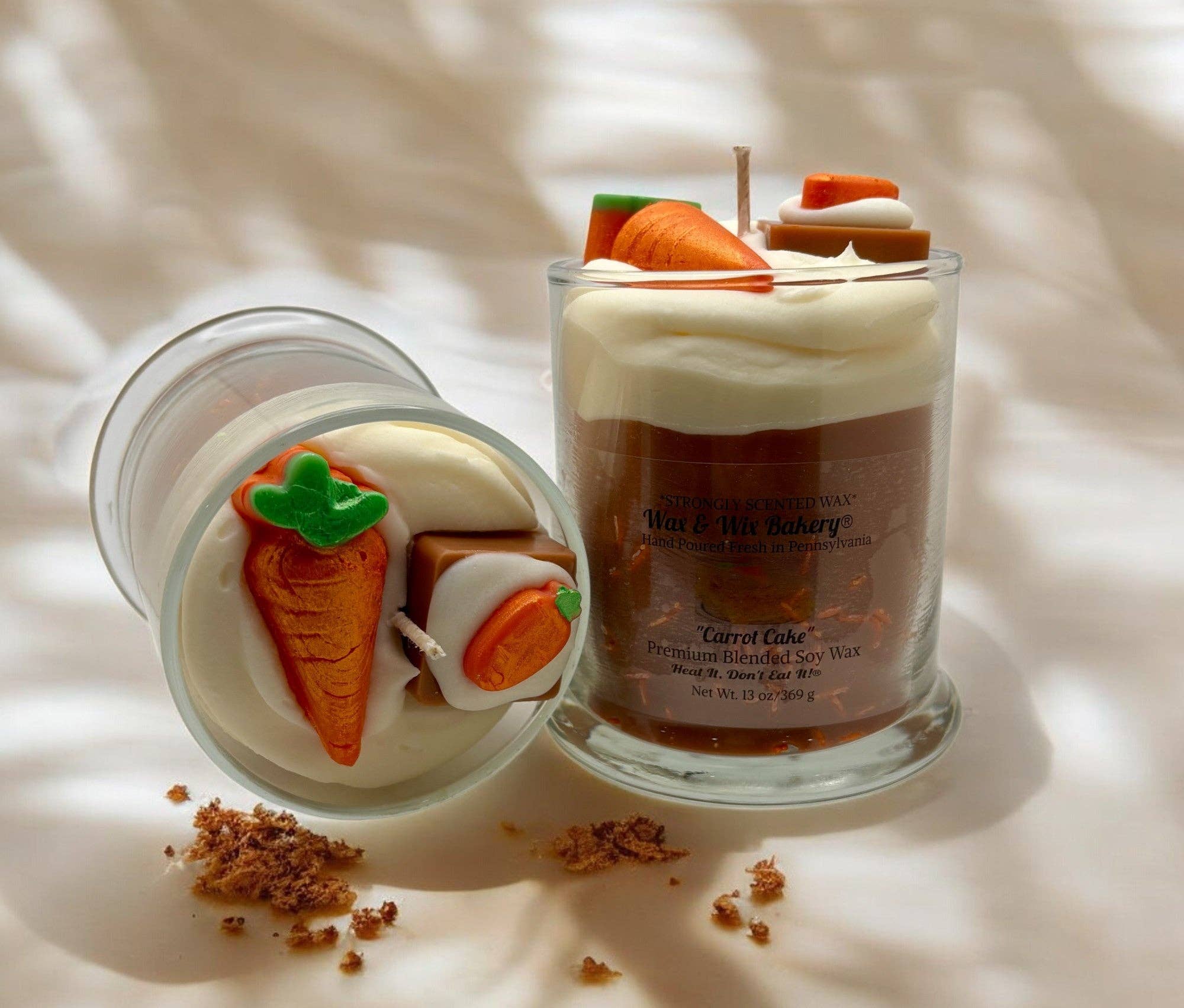 Wax & Wick - Carrot Cake 