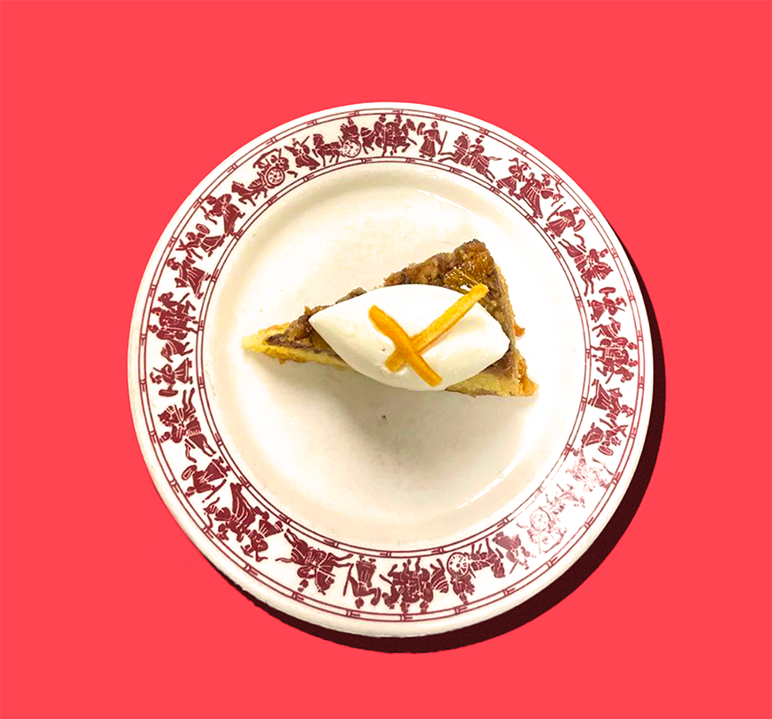 Semolina Citrus Walnut Cake