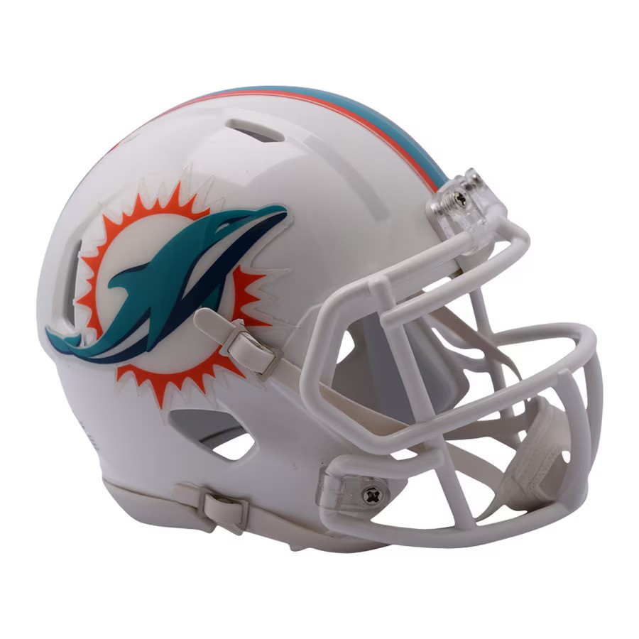 Miami Dolphins Riddell Speed Mini Helmet
