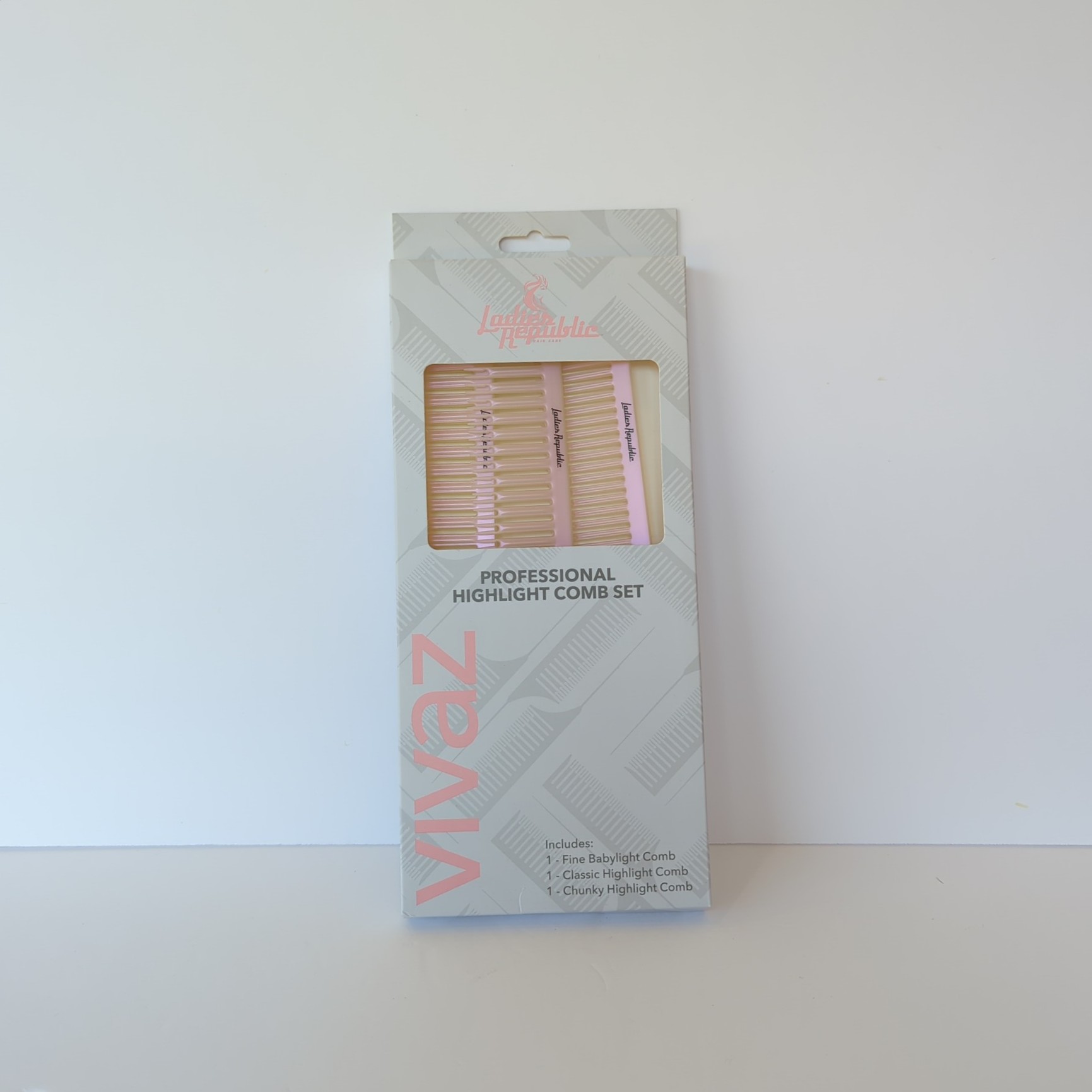 Vivaz Professional Highlight Comb Set (3-Piece)