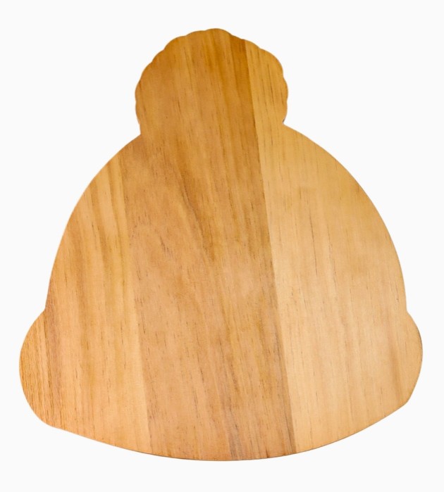 Winter Hat Wood Cutting & Serving Board