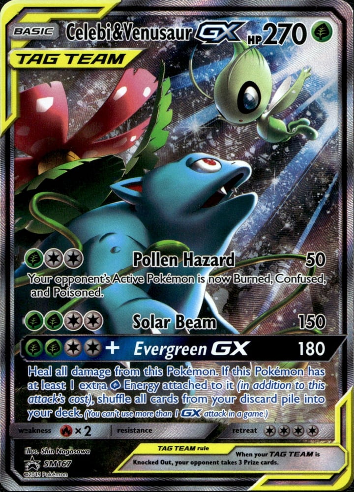 Celebi & Venusaur GX - SMP SM167/248