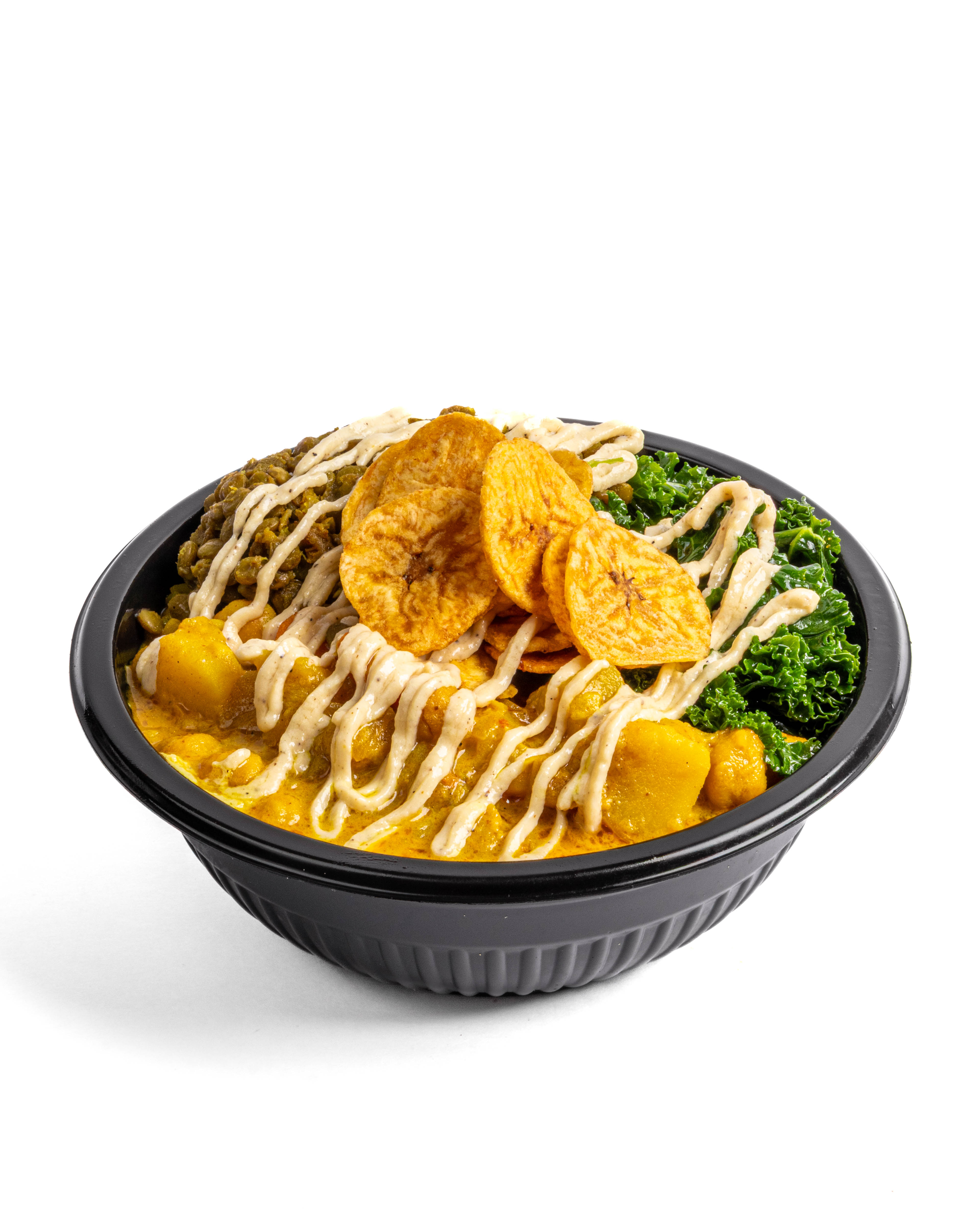 Vegan Lentils & Sweet Potato Bowl