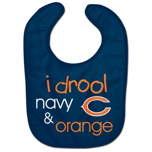 Chicago Bears Baby Bib All Pro I Drool Design