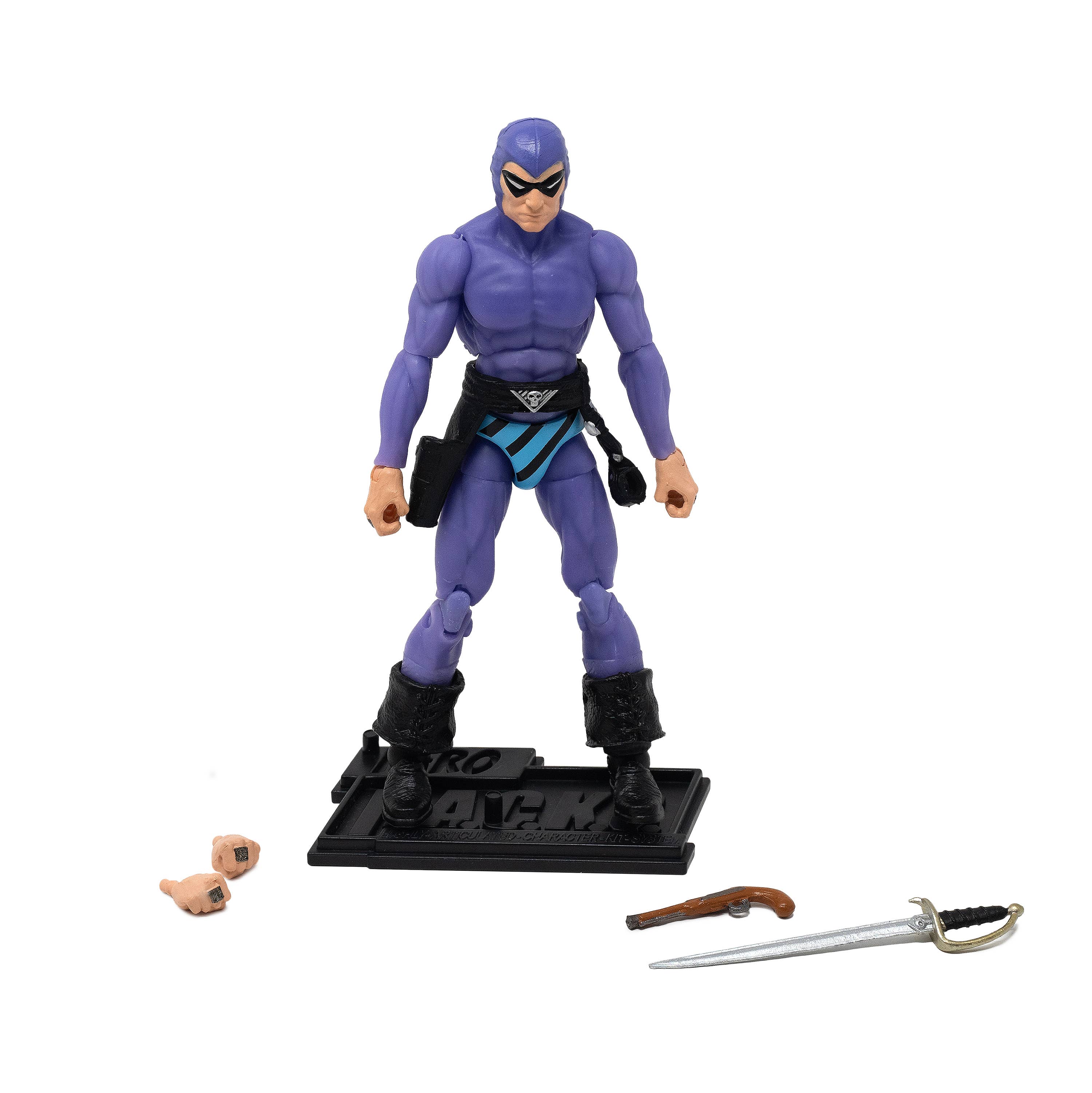 Boss Fight Studios - Hero H.A.C.K.S. 1/18 Scale Figure - The Phantom (The Ghost Who Walks)