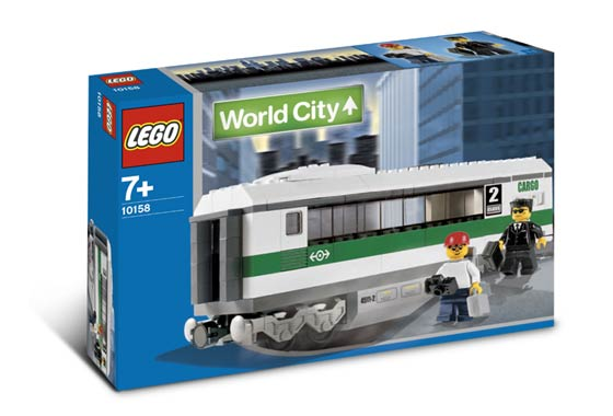10158 High Speed Train Car
