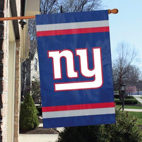 New York Giants Embroidered 2-Sided Banner 28x44"