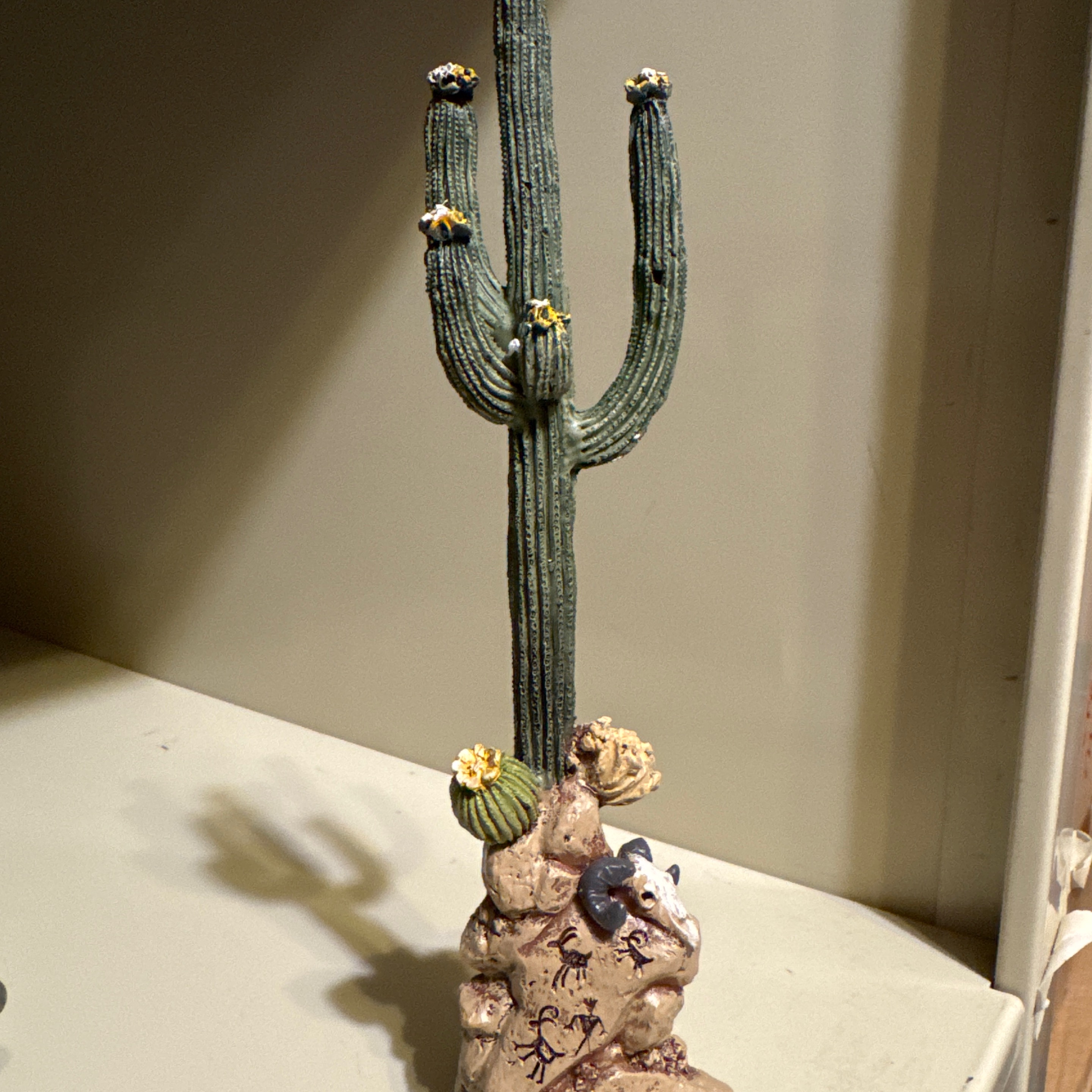 9" Saguaro Barrel w/Skull