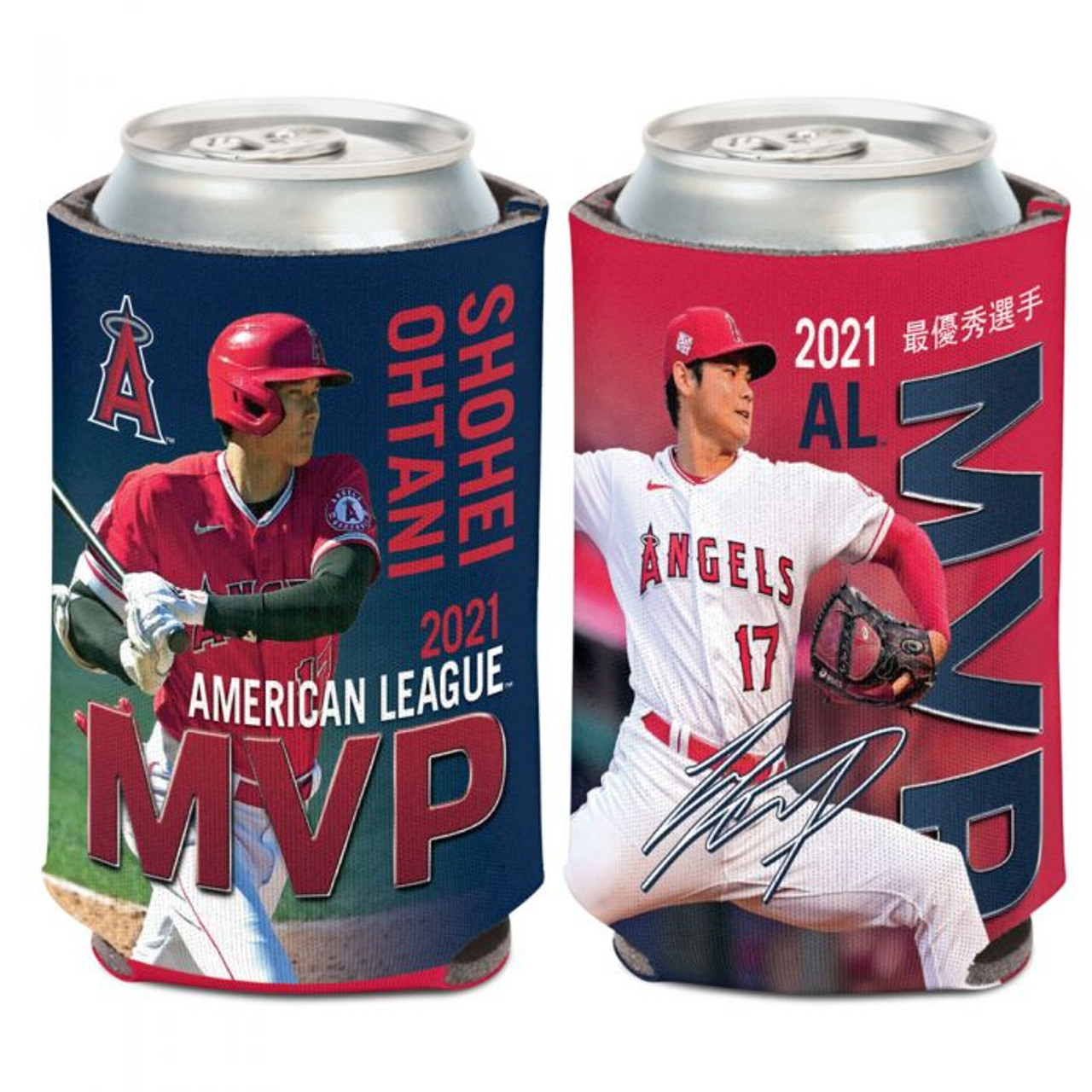 Los Angeles Angels Shohei Ohtani MVP Can Cooler