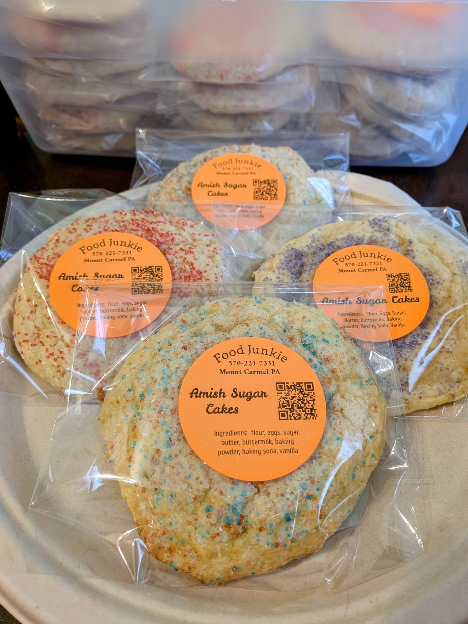 Photo of Amish Sugar Cakes (cookie)single