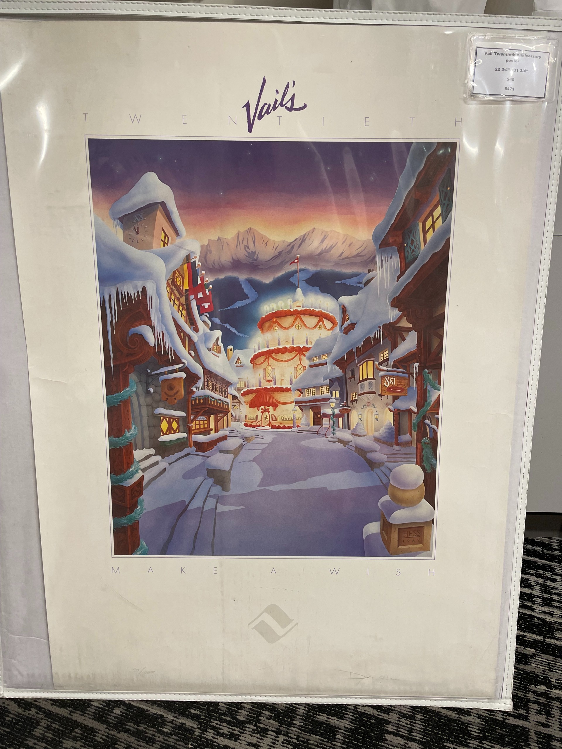 Vail's Twentieth Poster