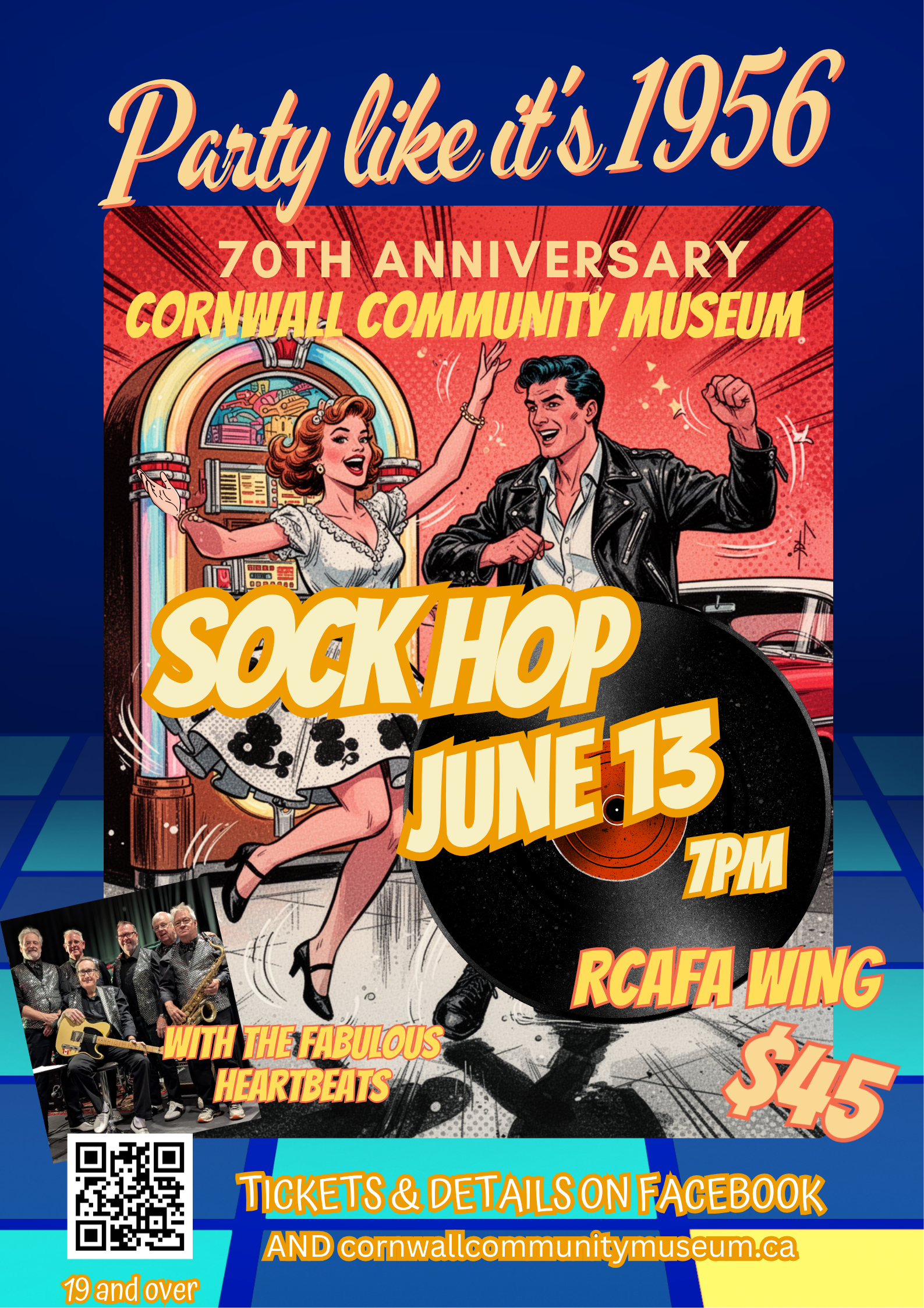 70th Anniversary - Sock Hop