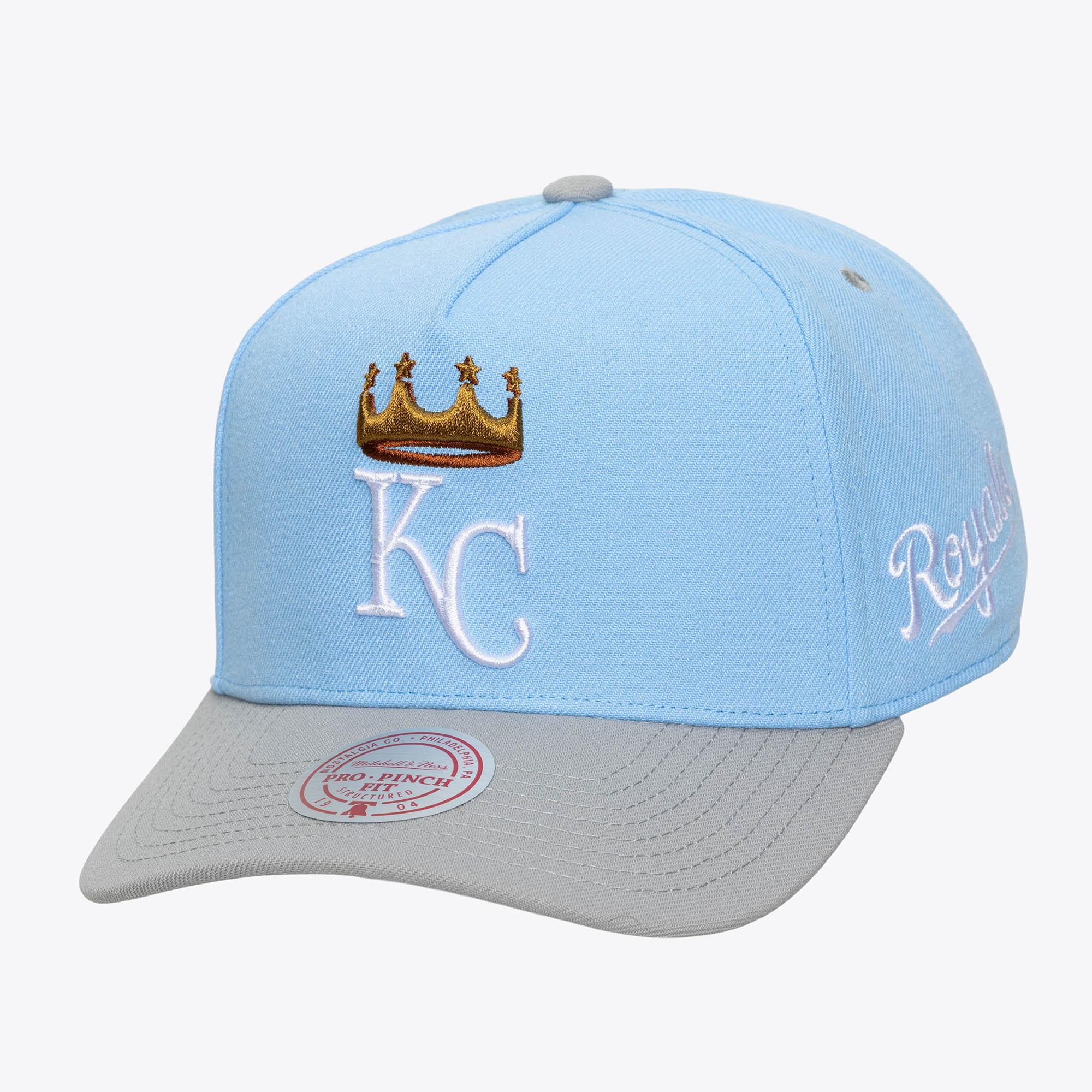 Kansas City Royals Legendary Mitchell and Ness Away Pro Snapback Hat