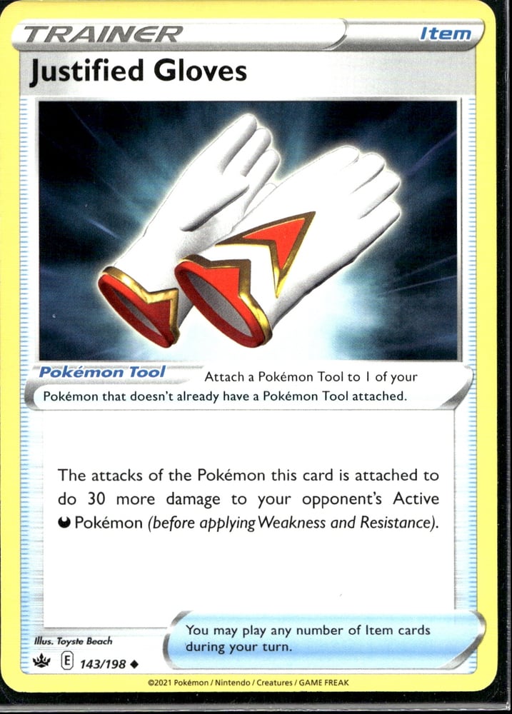 Justified Gloves - SWSH6 143/198