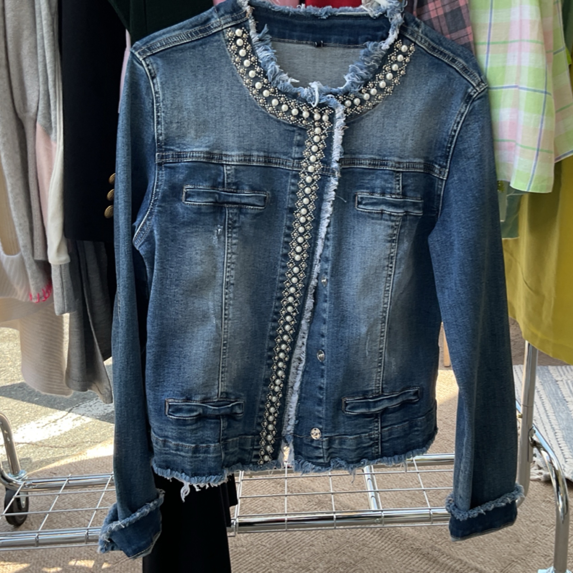 Pearl Denim Jacket
