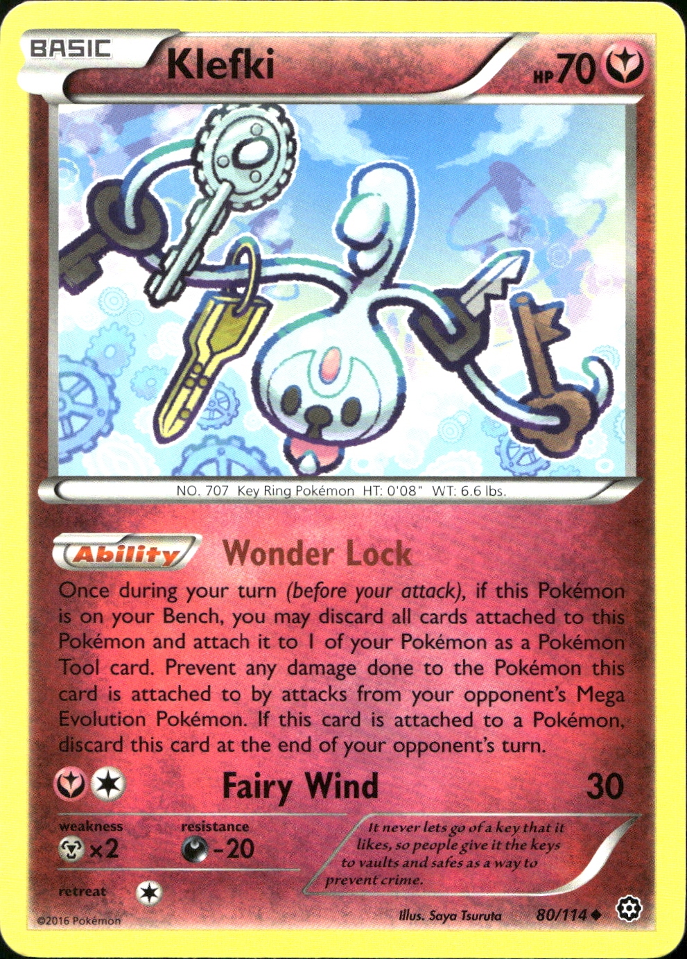 Klefki - XY11 80