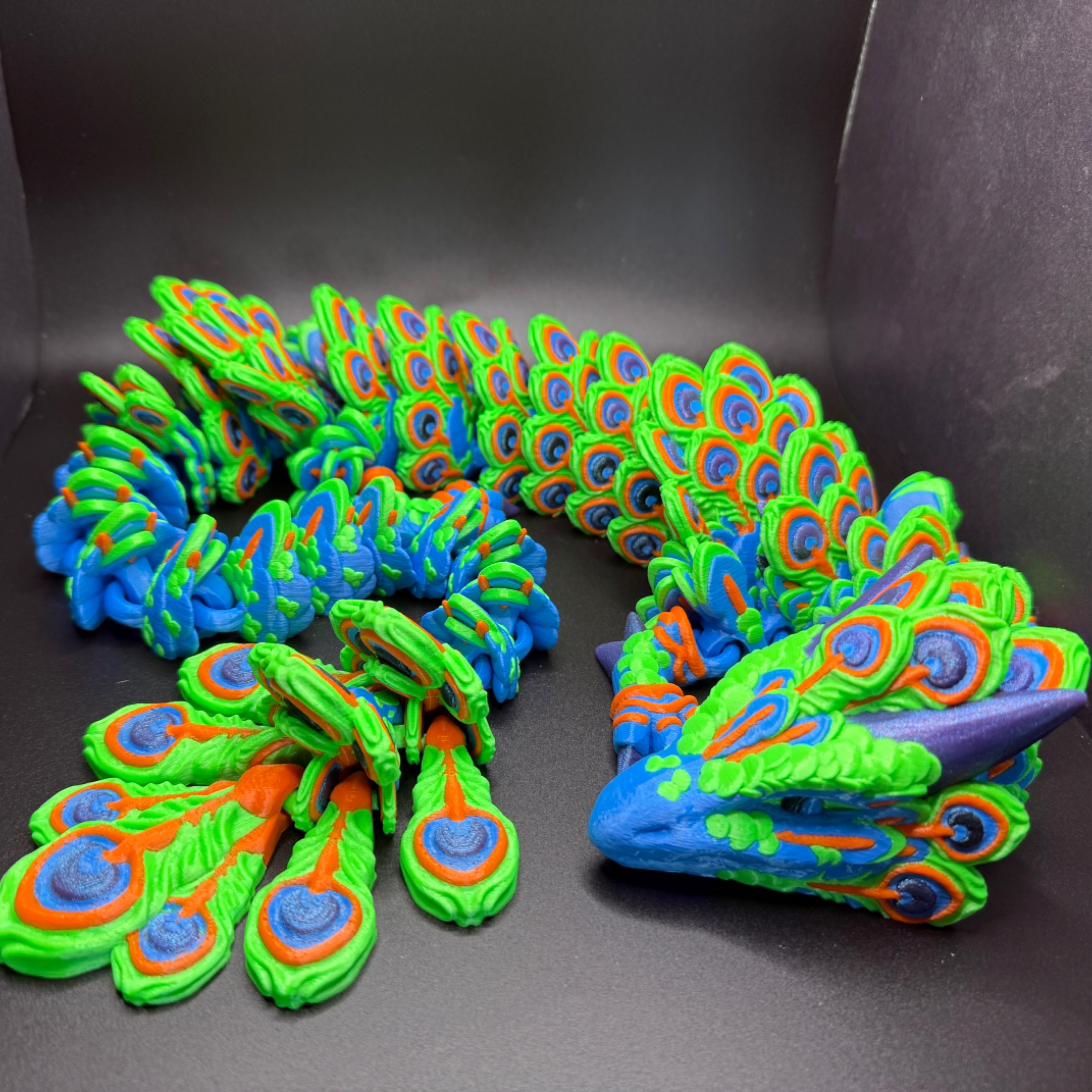 Peacock dragon