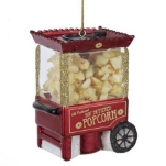 DSCO-Glass Popcorn Machine Ornament