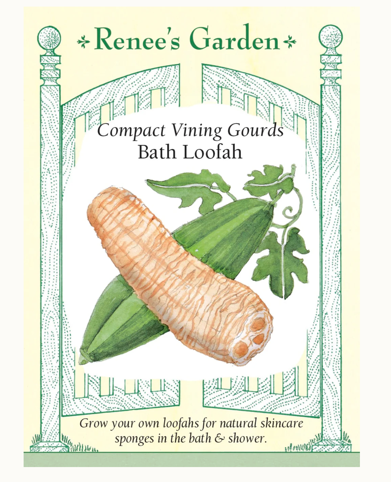 Renee's Garden | Compact Vining Gourds Bath Loofah