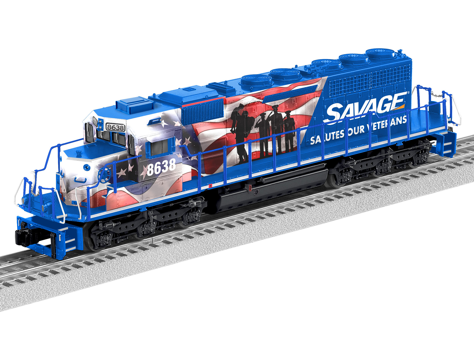 Lionel Savage Non-Powered SD40-2 #8638 2233559 O Scale