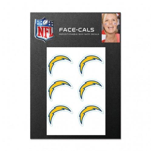 Los Angeles Chargers Face Cals Tattoos