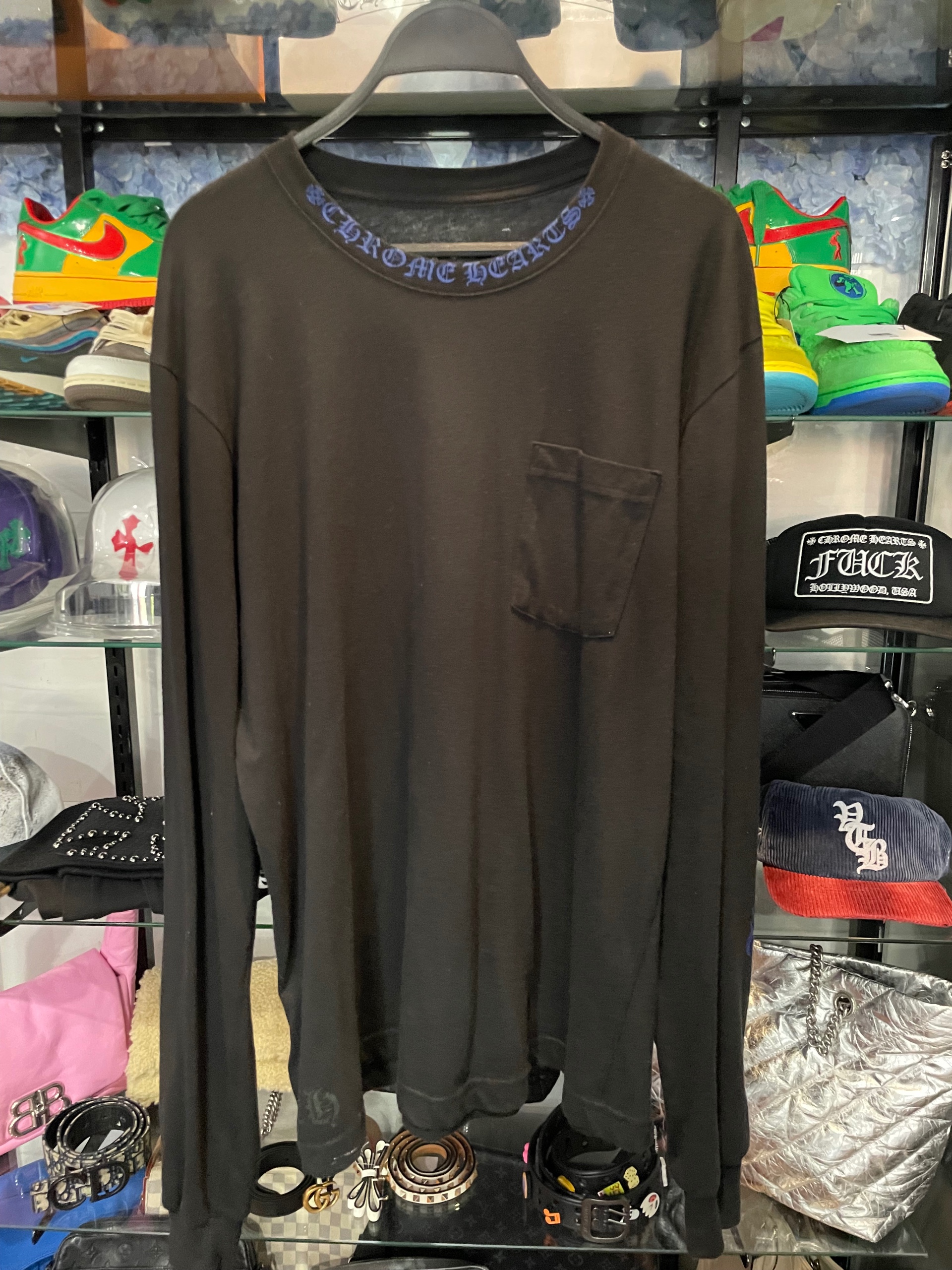 Chrome Hearts 1988 neck-logo long-sleeve T-shirt