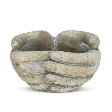 Cupping Hands Planter, 5.5"
