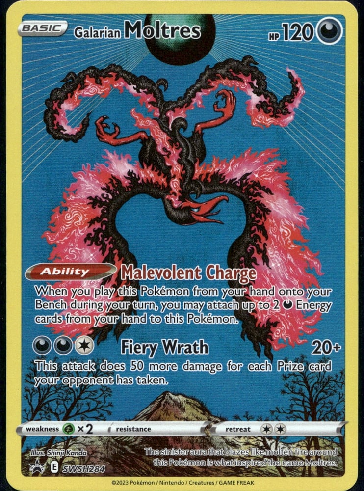 Galarian Moltres - SWSHP SWSH284/307