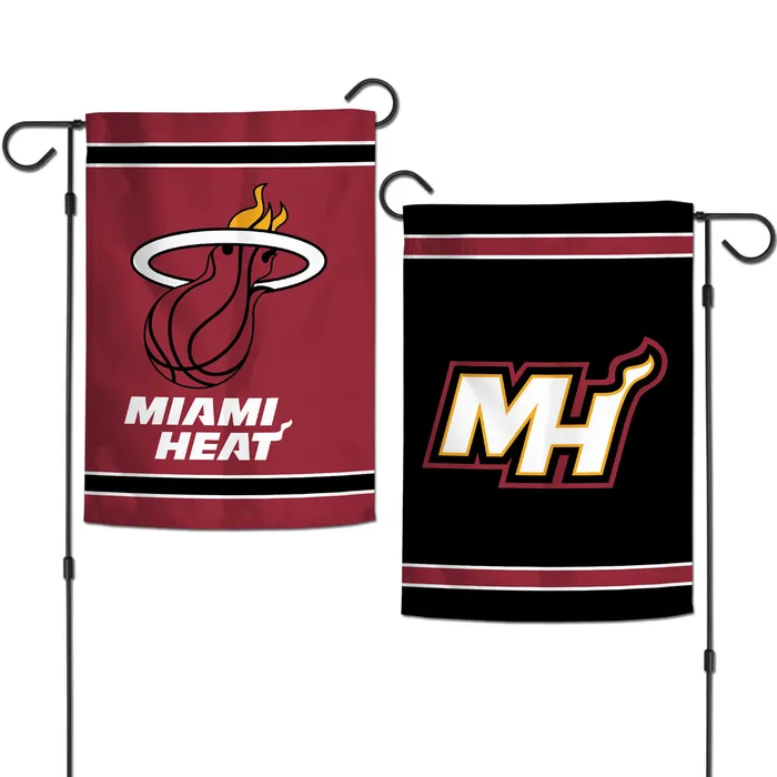 Miami Heat 2-Sided Garden Flag 12.5x18"