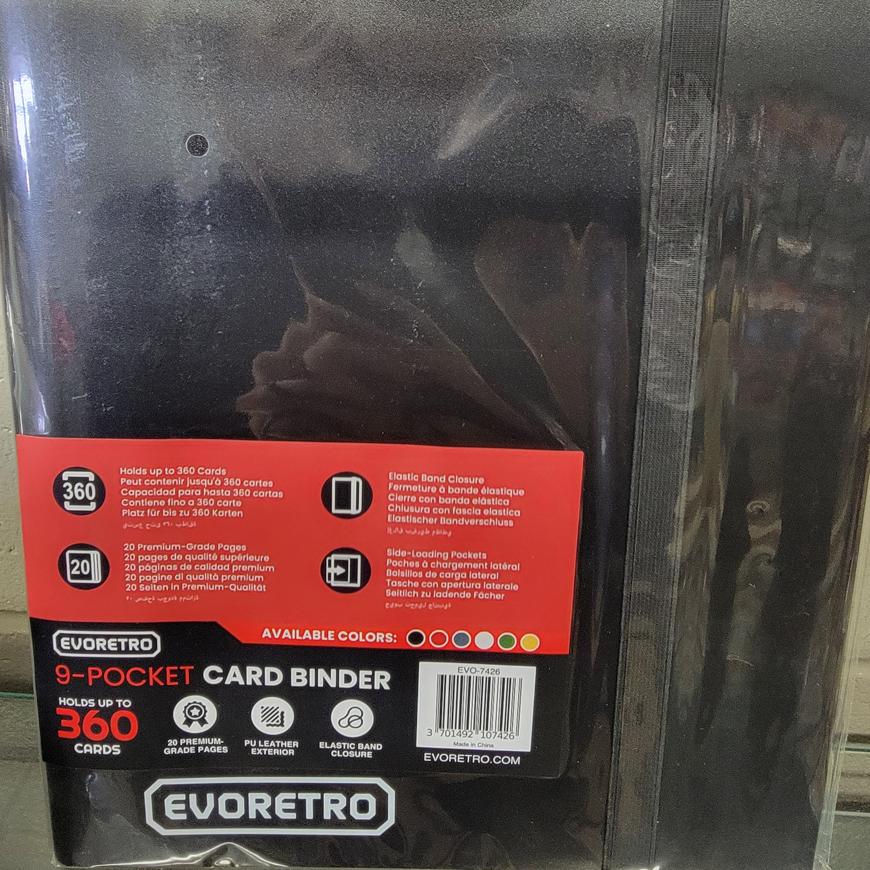 Evoretro 3×3 Pocket Binder