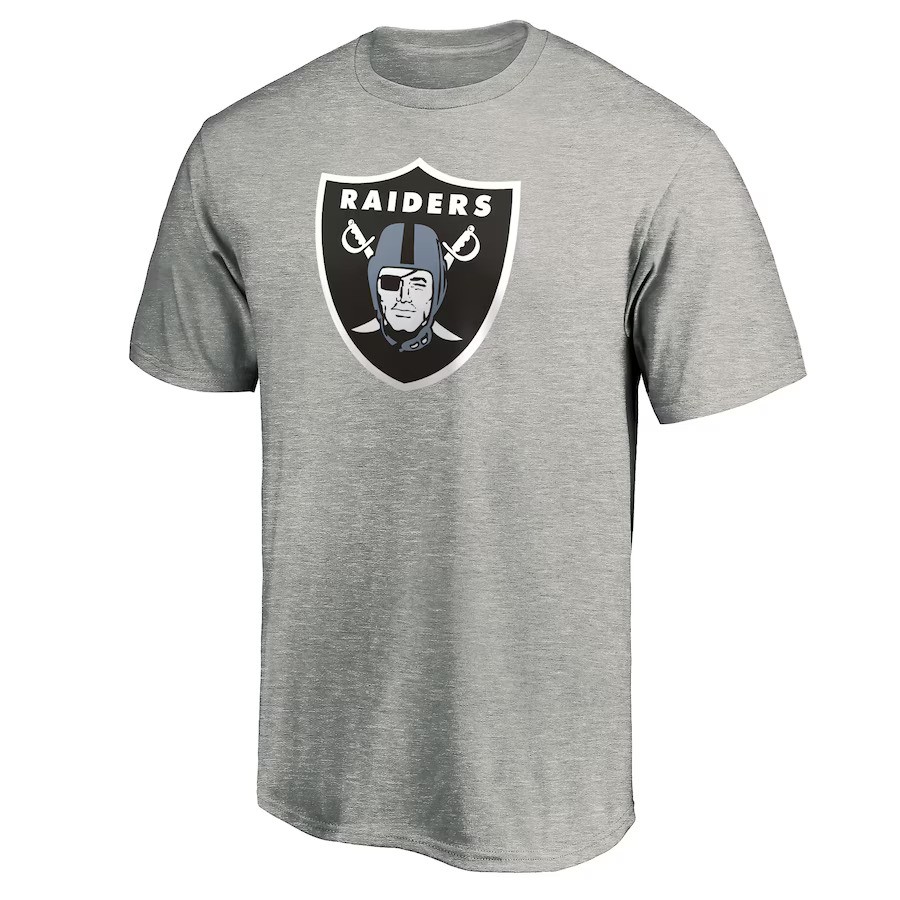 Las Vegas Raiders Grey '47 Brand Primary Logo Shirt