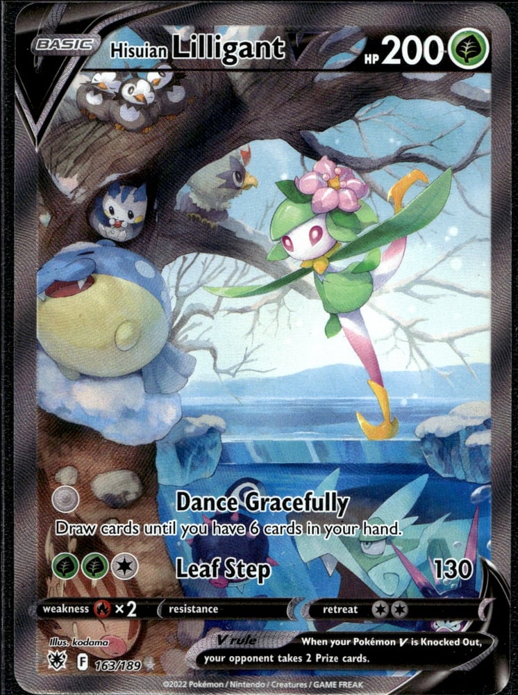 Hisuian Lilligant V - SWSH10 163/189