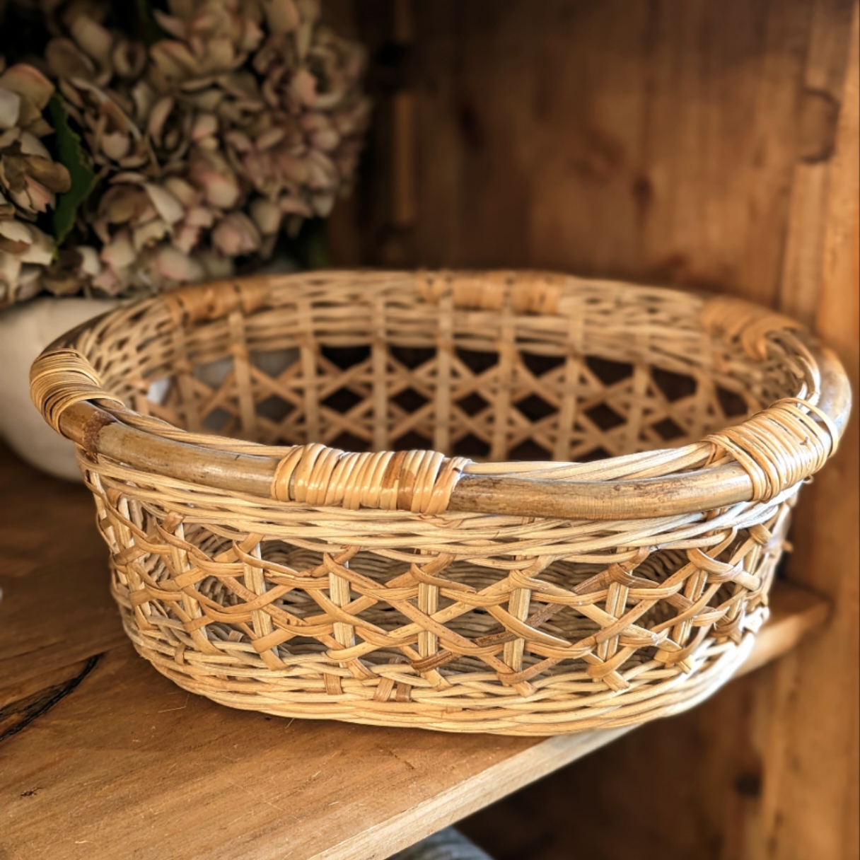 open weave basket