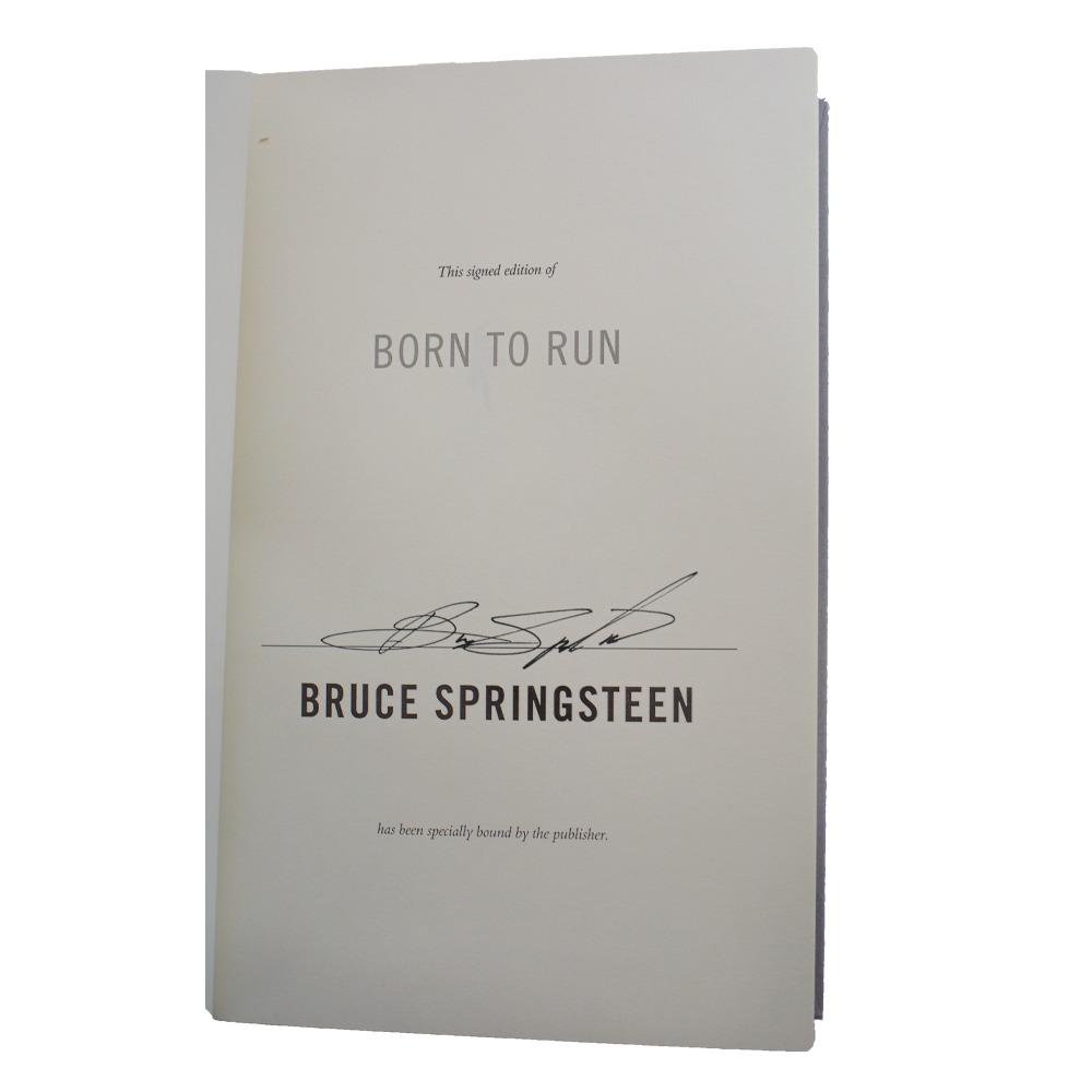Springsteen, Bruce -- Born to Run [Book]