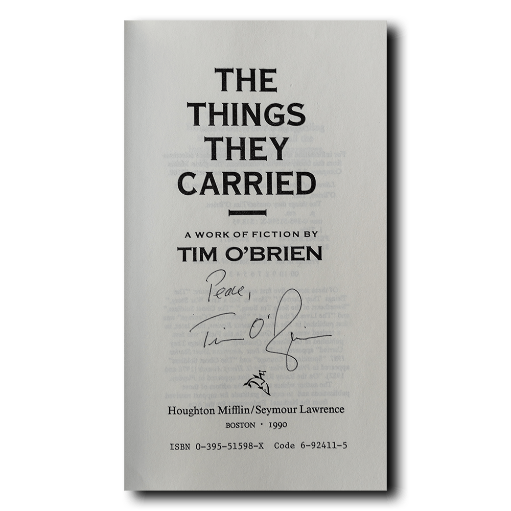 O'Brien, Tim -- The Things They Carried [Book]