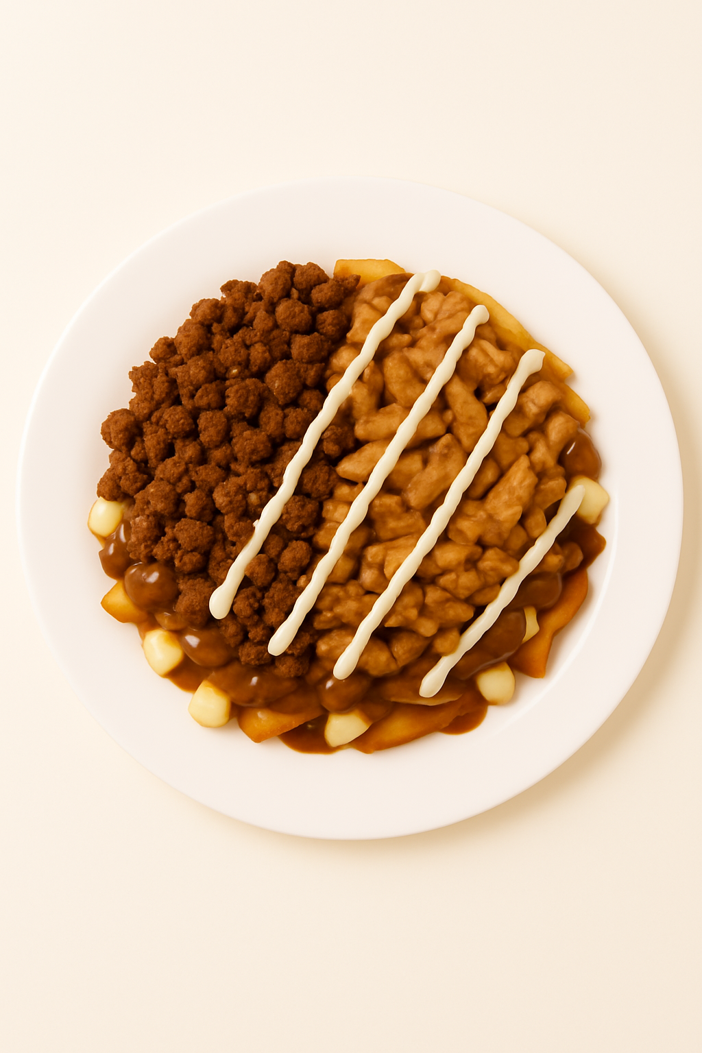 Mix Shawarma Poutine (Chicken and Gyro)