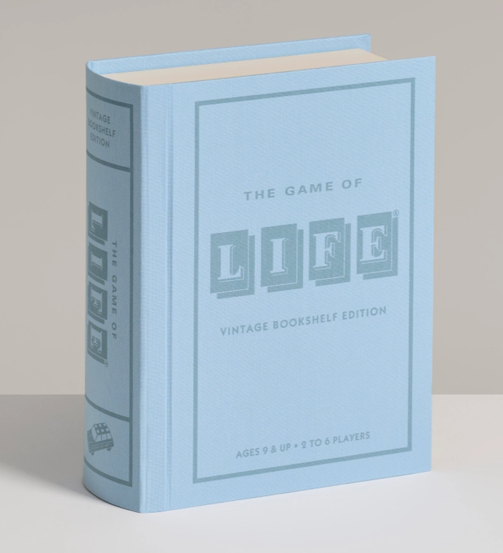 WS Game Company The Game of Life Vintage Bookshelf Edition