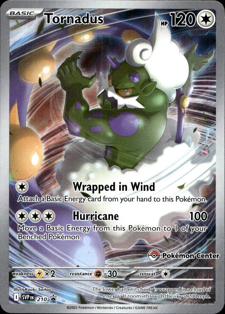 Tornadus - SVP 210/225