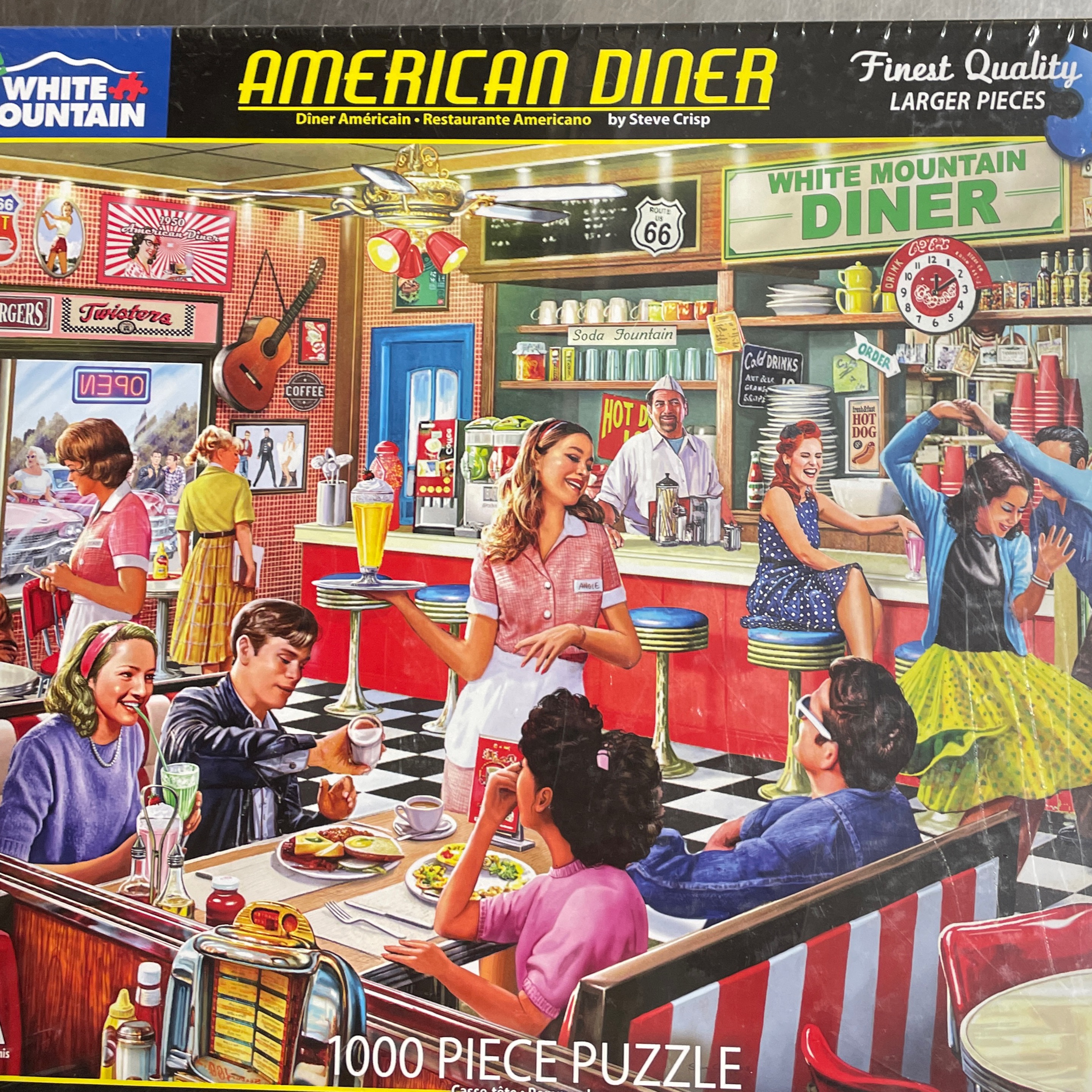 American Diner 1000 pc