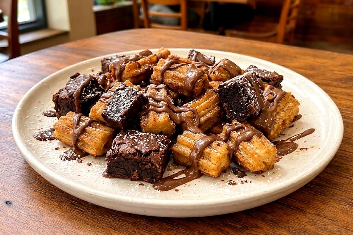 Churro Brownie