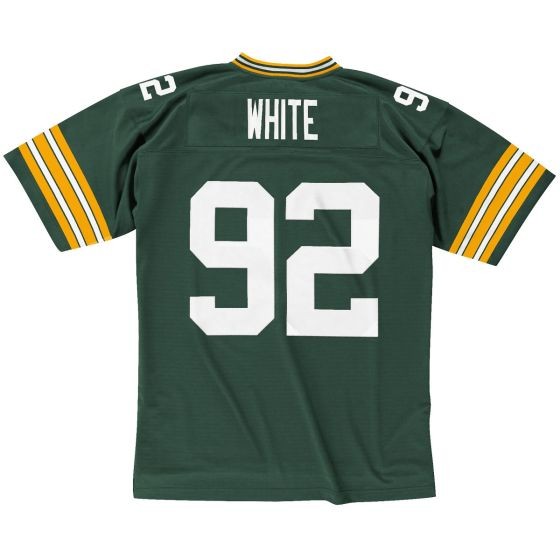 Green Bay Packers 1996 Reggie White #92 Green Mitchell and Ness Jersey