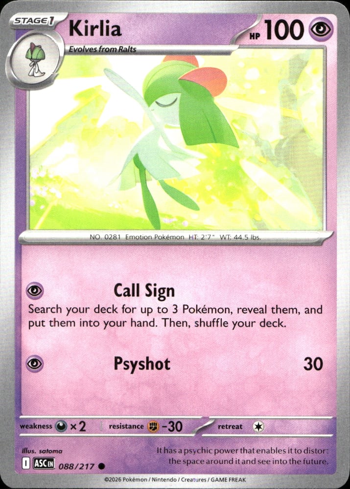 Kirlia - ME02.5 88/217